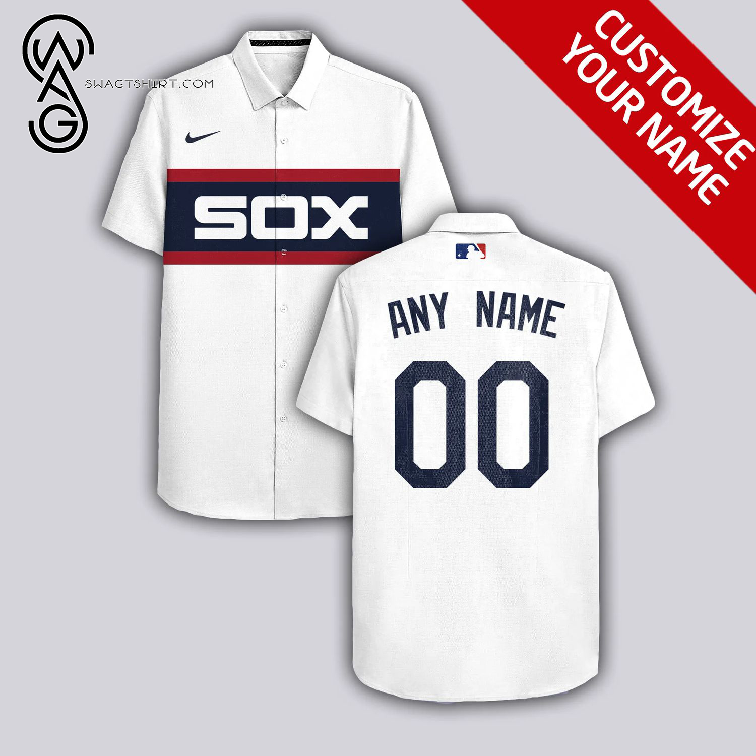 [Top Trending] Chicago White Sox Full Printing Personalized Hawaiian Shirt